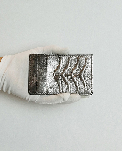 Alexander McQueen Rib cage Cardholder, front view